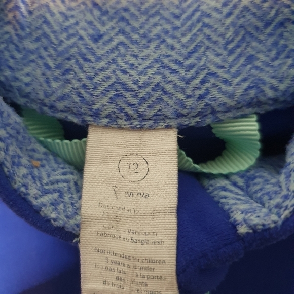 Ivivva Pigment Blue Graceful Practice Jacket Size 12 - Picture 5 of 9